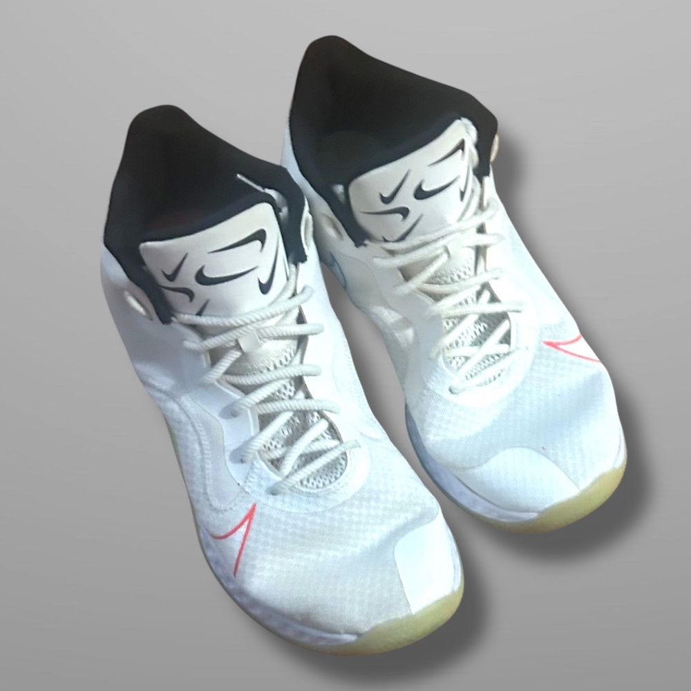 Men’s Nike Basketball Sneakers, White/Multi, US Men’s 15